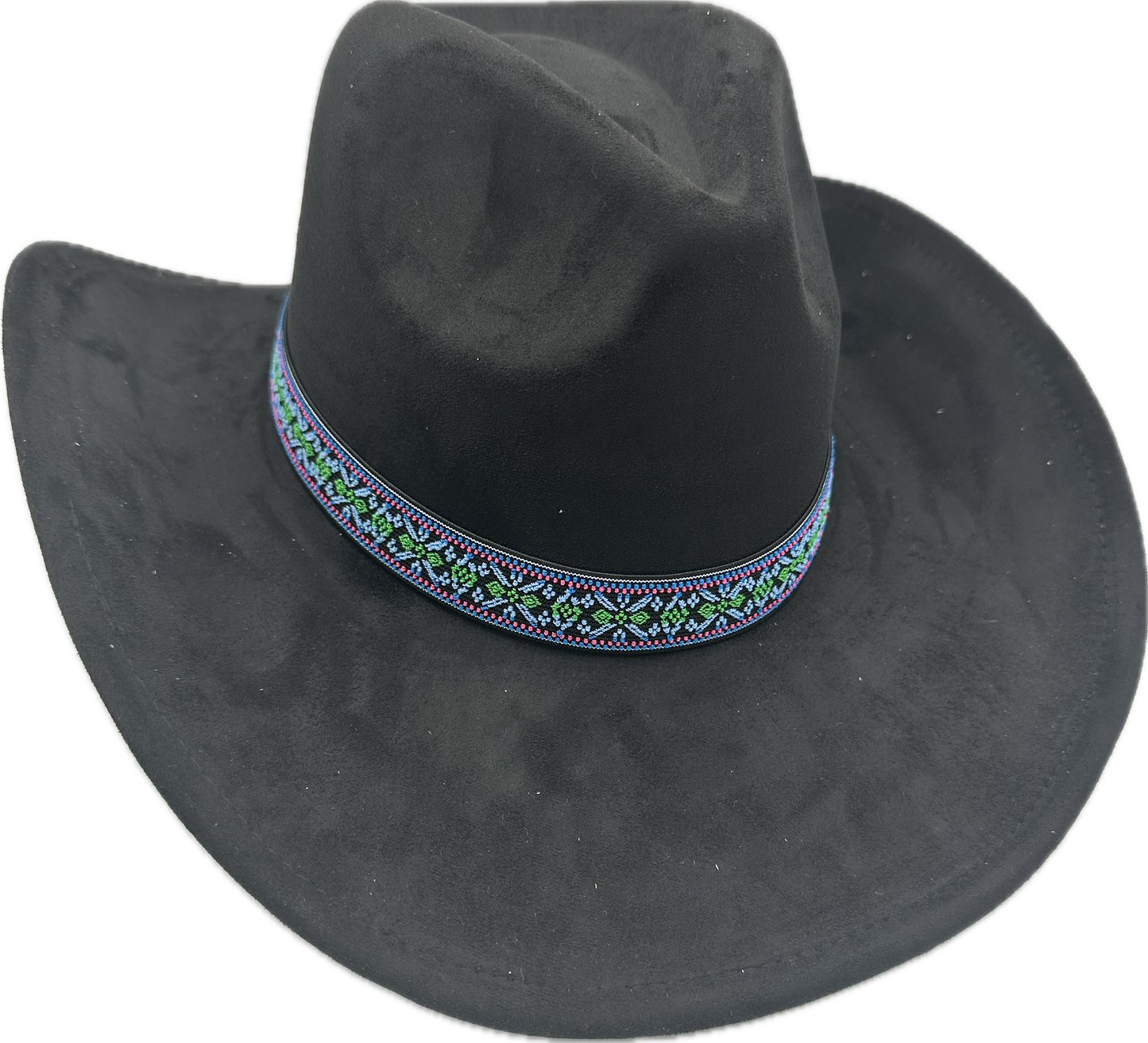 1” Blue and Green Aztec Band