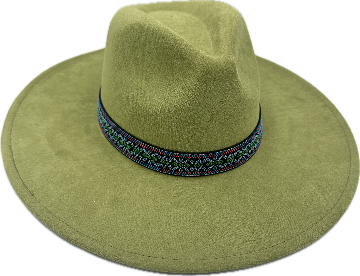 1” Blue and Green Aztec Band