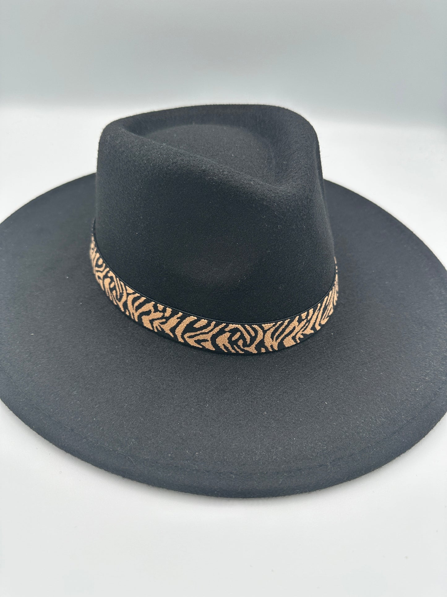 Kids Black Felt Rancher Hat