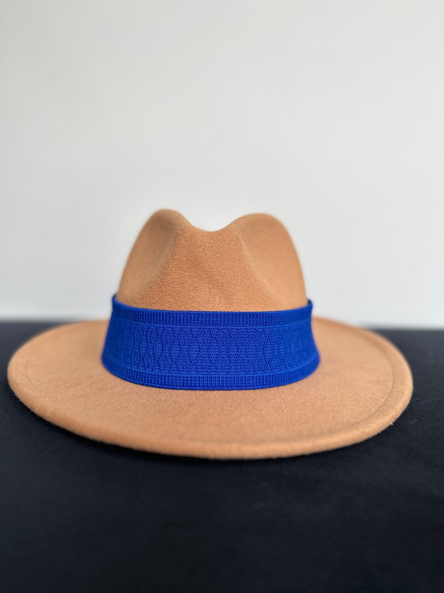 2” Blue Jacquard Hat Band