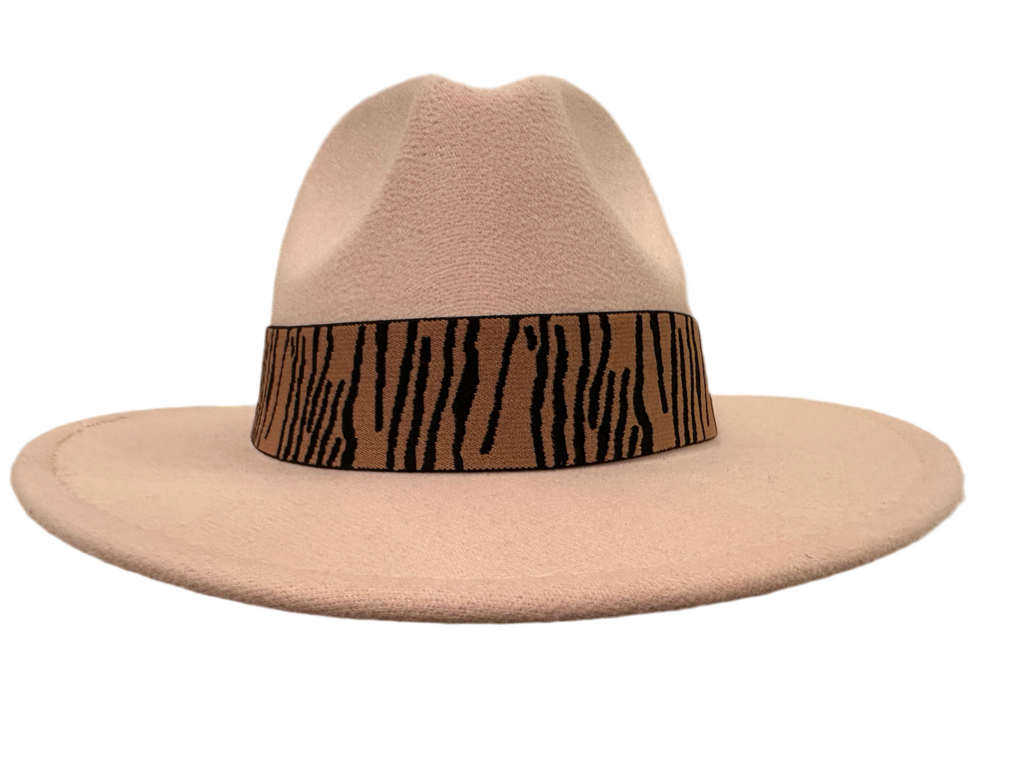 1.5” Reversible Black/Tan Tiger Hat Band