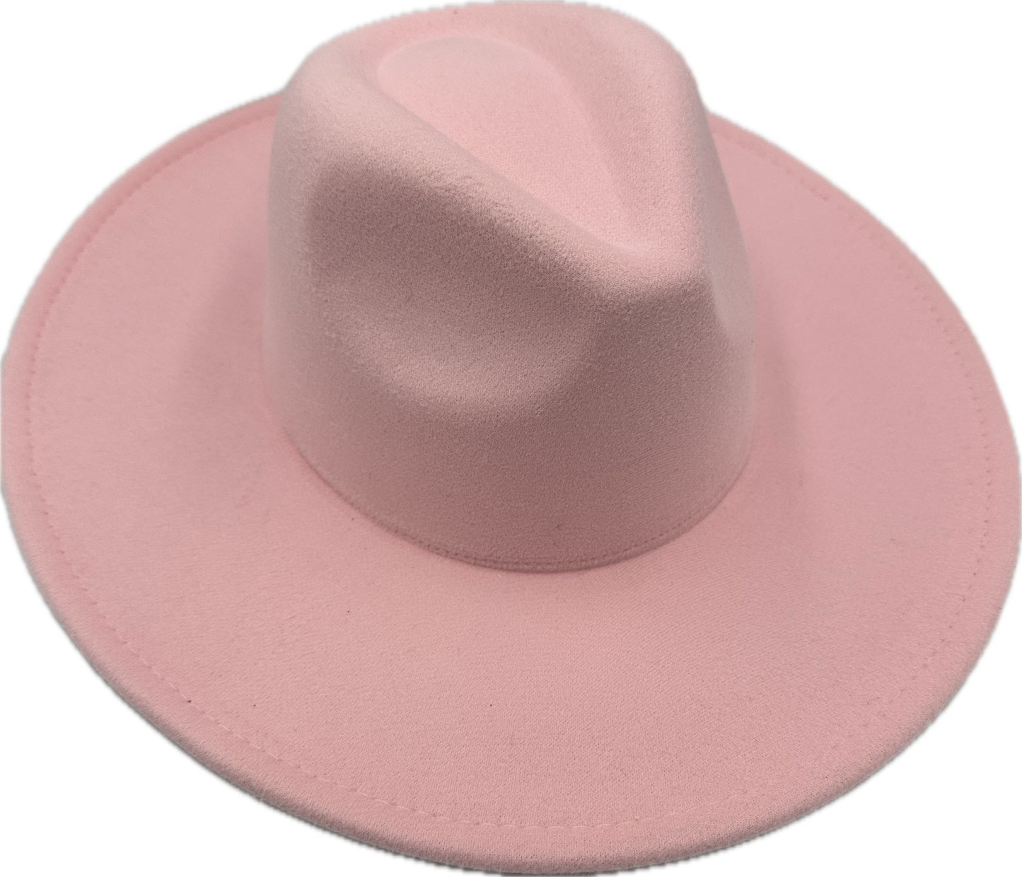 Pink Felt Rancher Hat