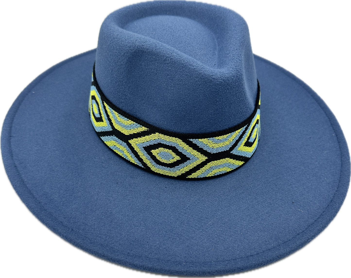 2” Lime Hexagon Hat Band