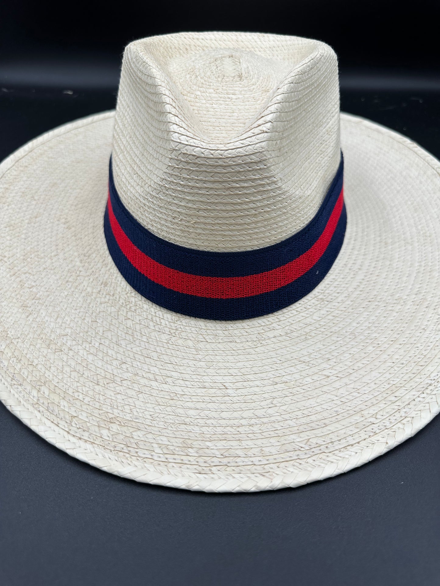 1.5” Navy and Red 3 stripe Band