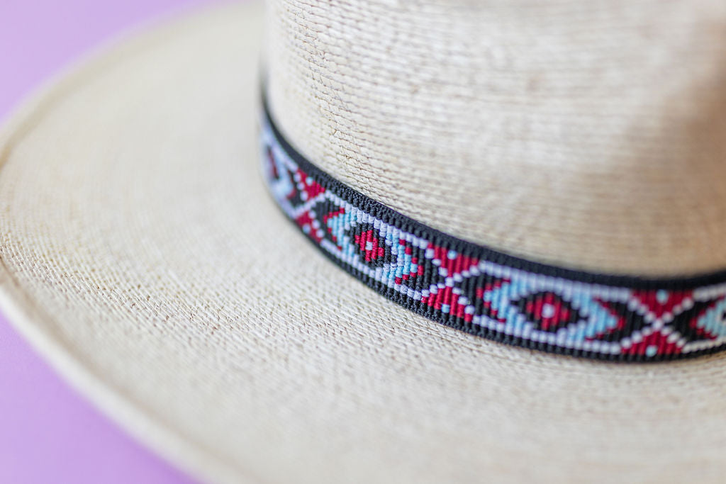 1” Black Aztec Band
