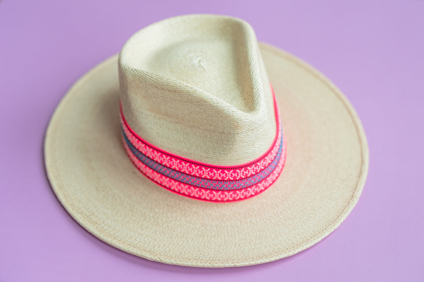 2” Hot Pink Multi Hat Band