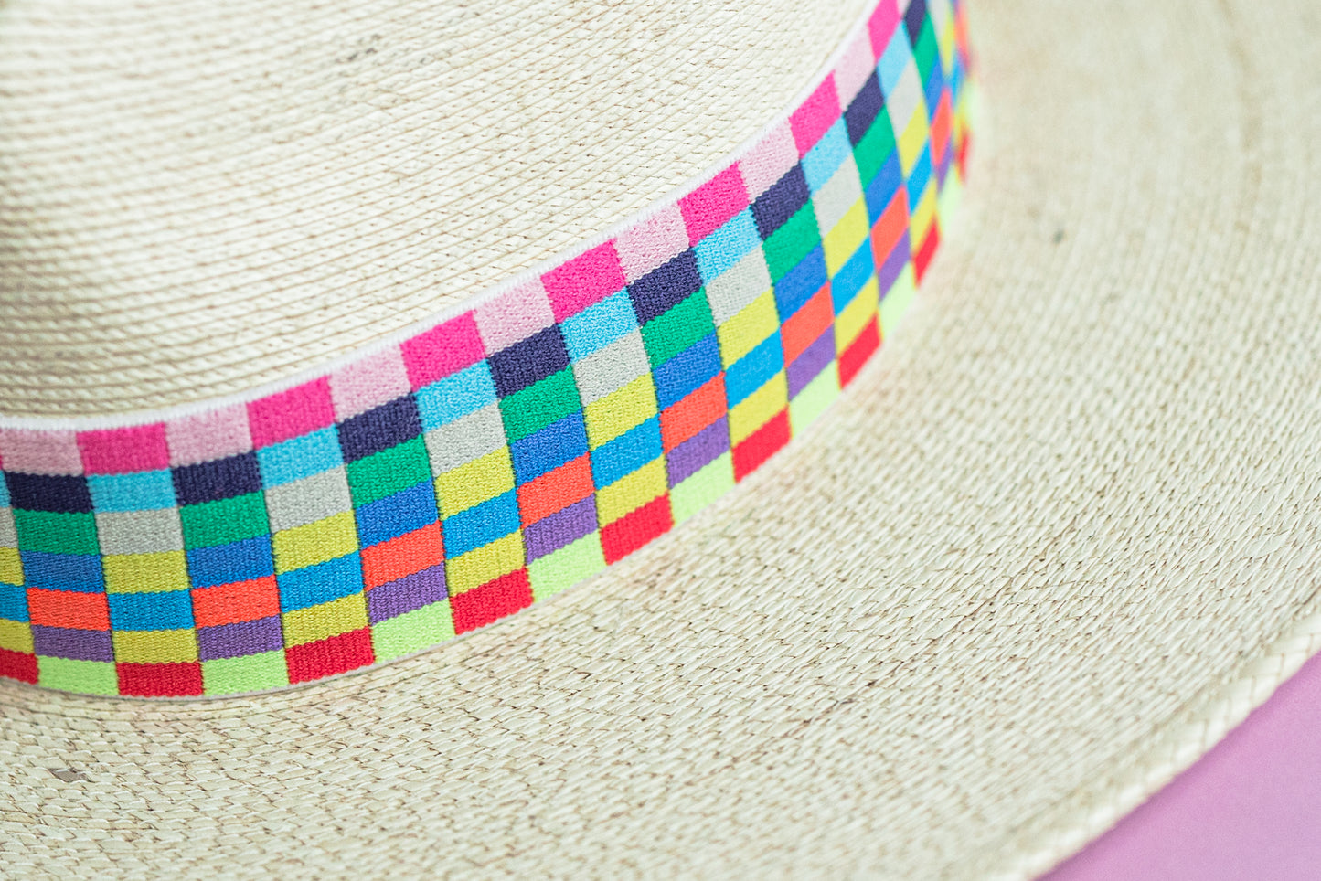 2” Bright Blocks Hat Band