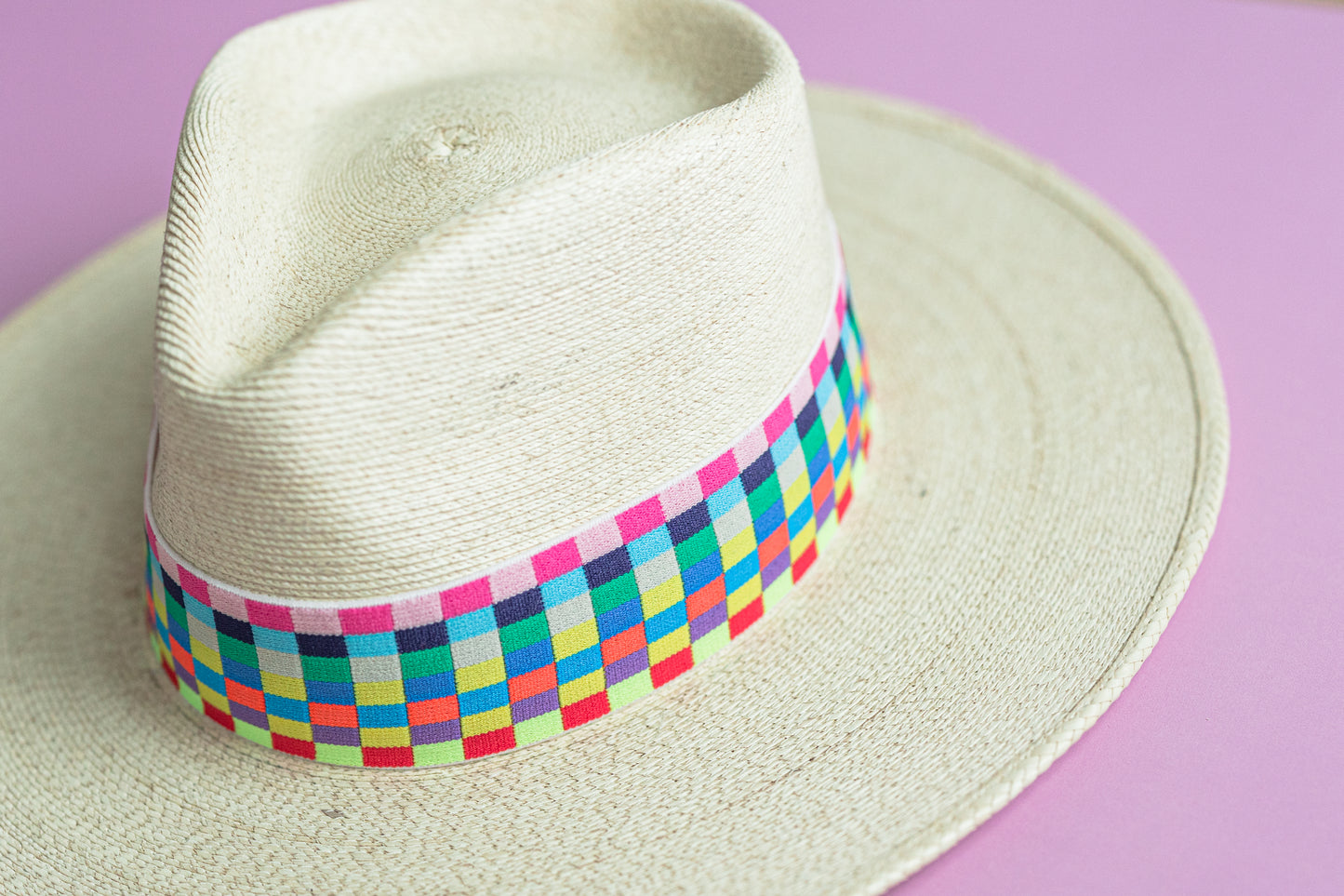 2” Bright Blocks Hat Band