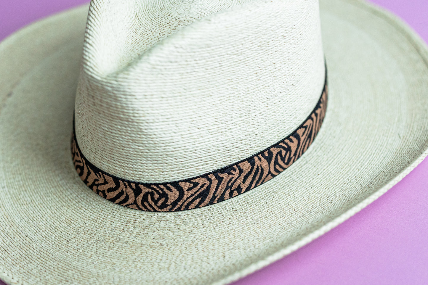 1” Tiger Hat Band