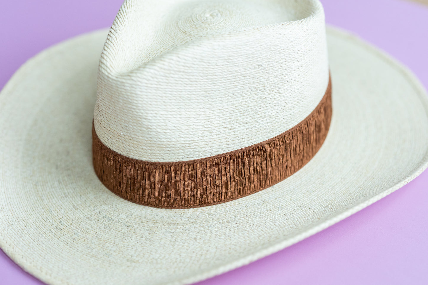 1.5” Chocolate Ruched Band