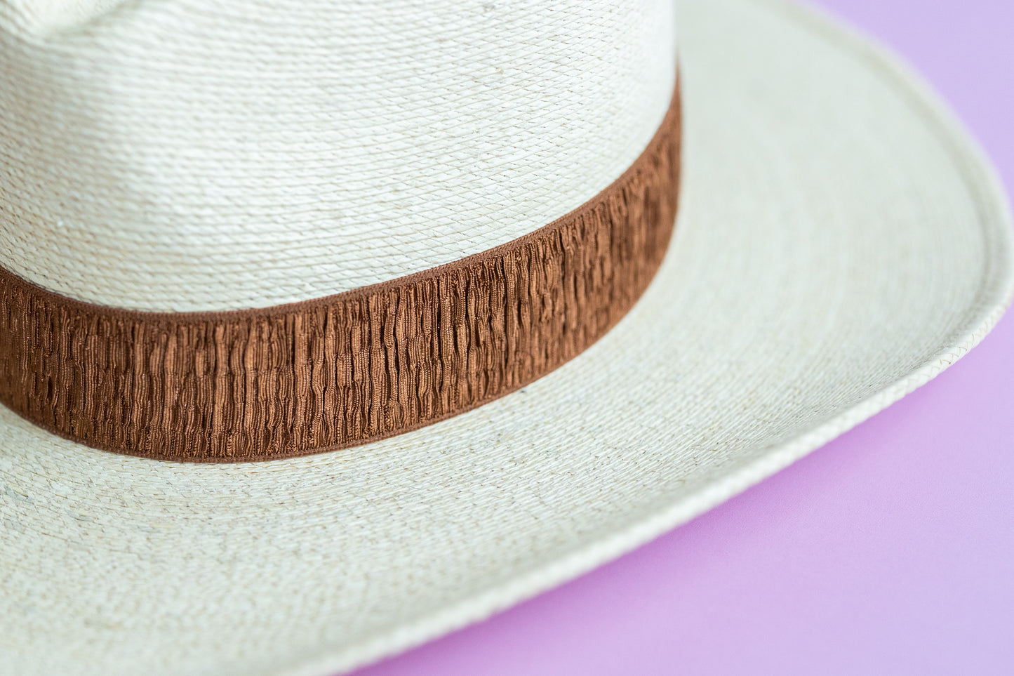 1.5” Chocolate Ruched Band