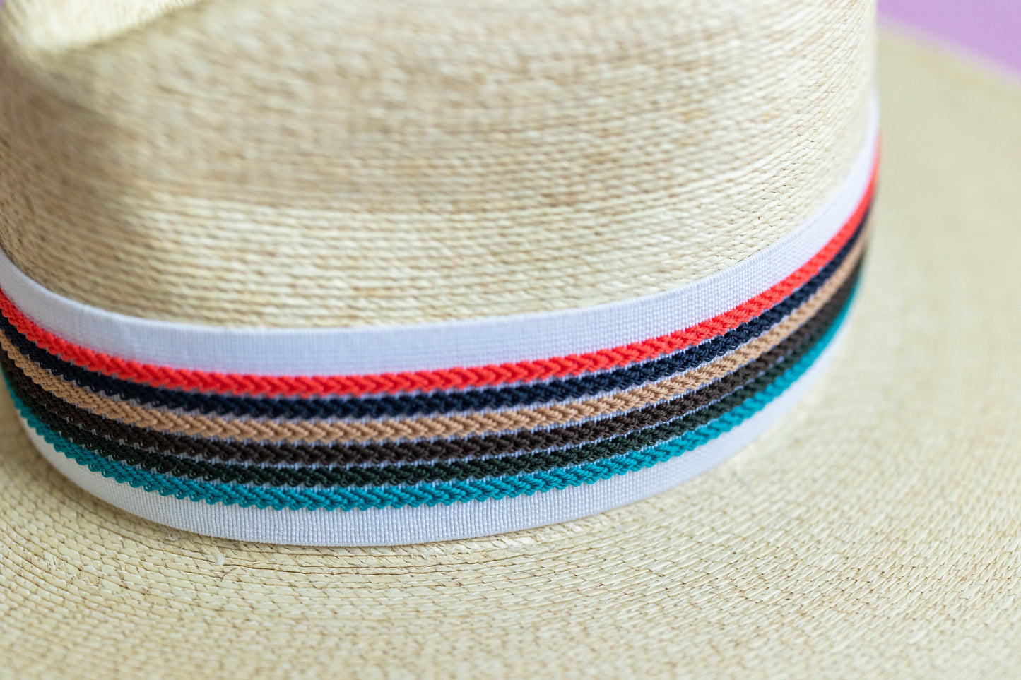2” Multi Stripe Hat Band