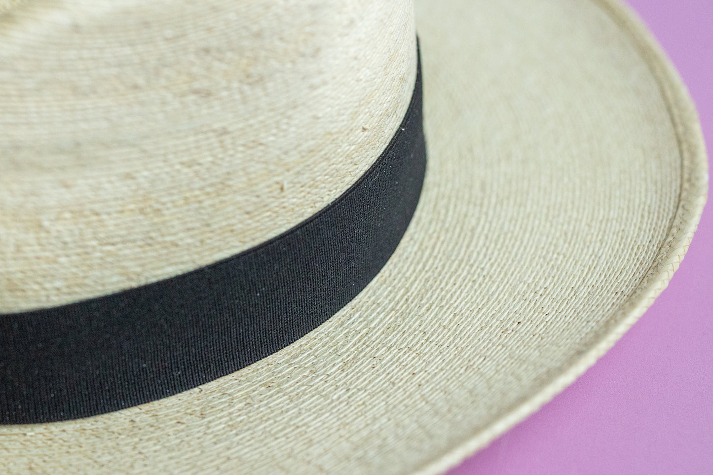 1.5” Black Shimmer Hat Band