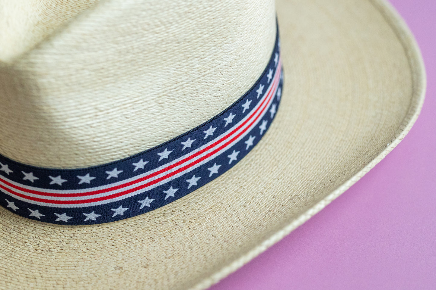 1.5” Navy Stars & Stripes Hat Band