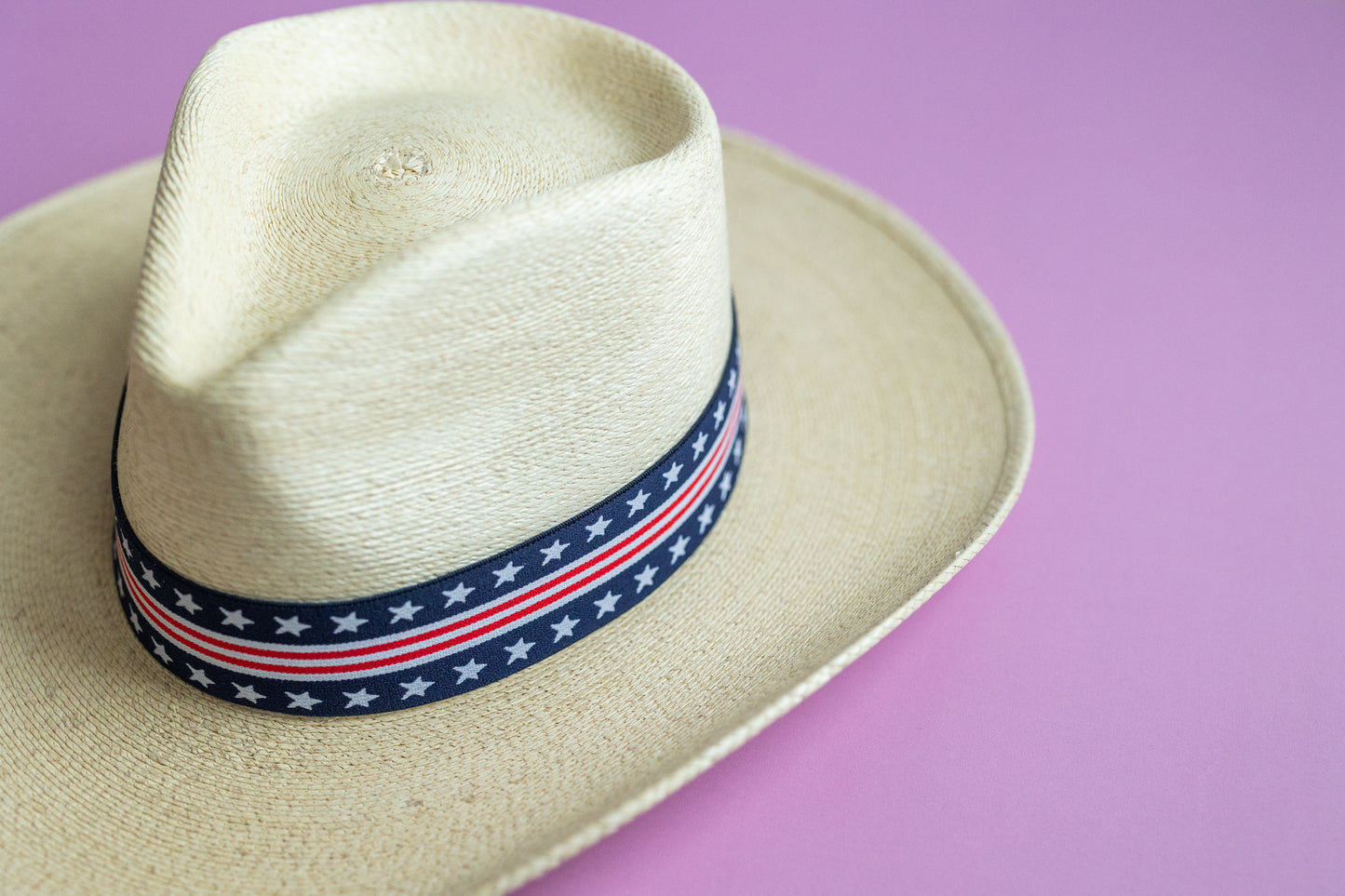 1.5” Navy Stars & Stripes Hat Band