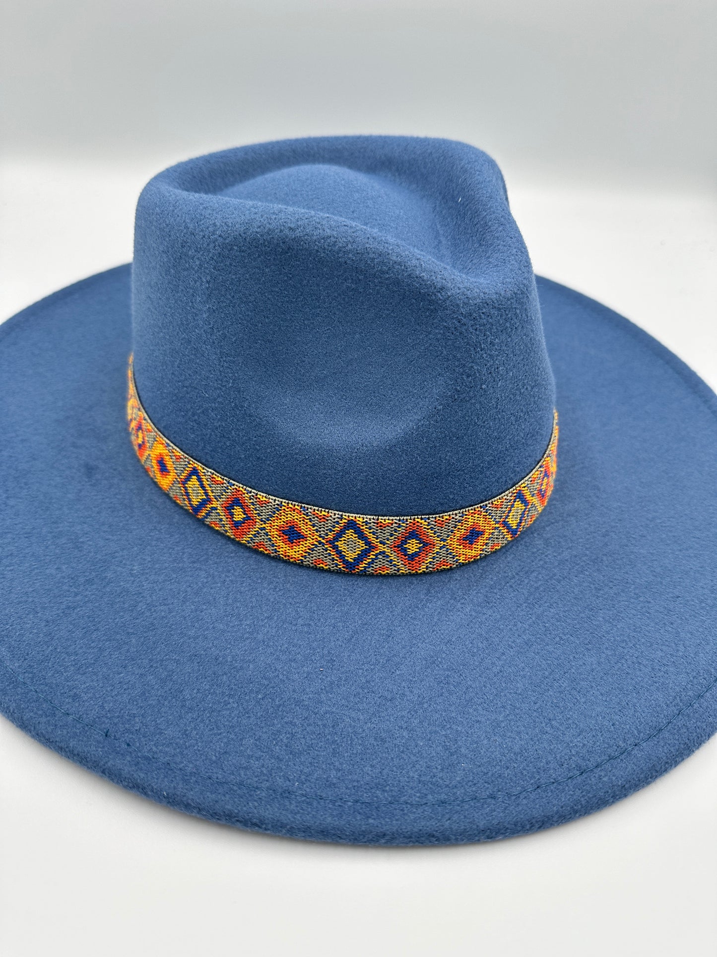 Felt Rancher Hat - Dusty Blue