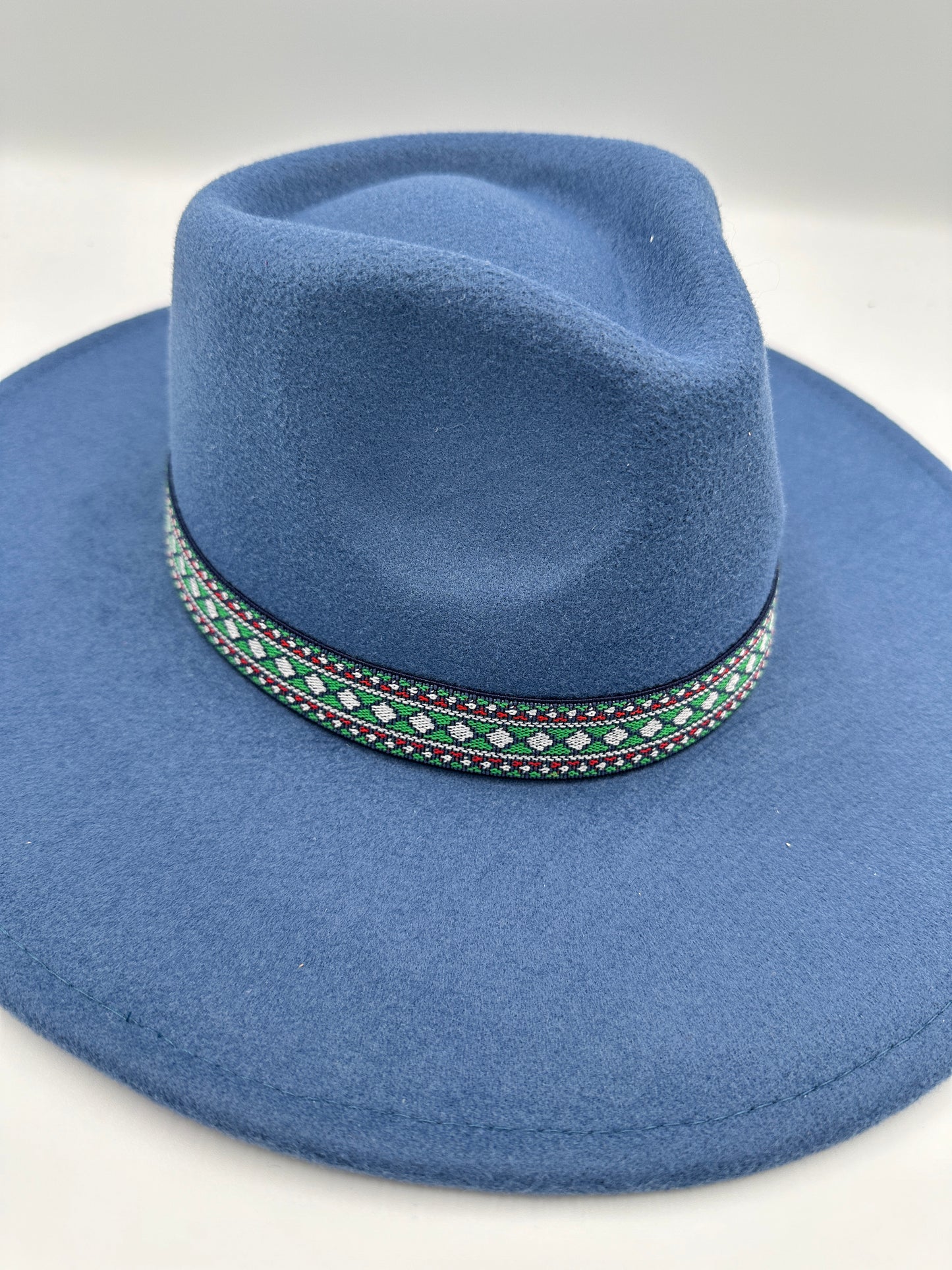 Felt Rancher Hat - Dusty Blue