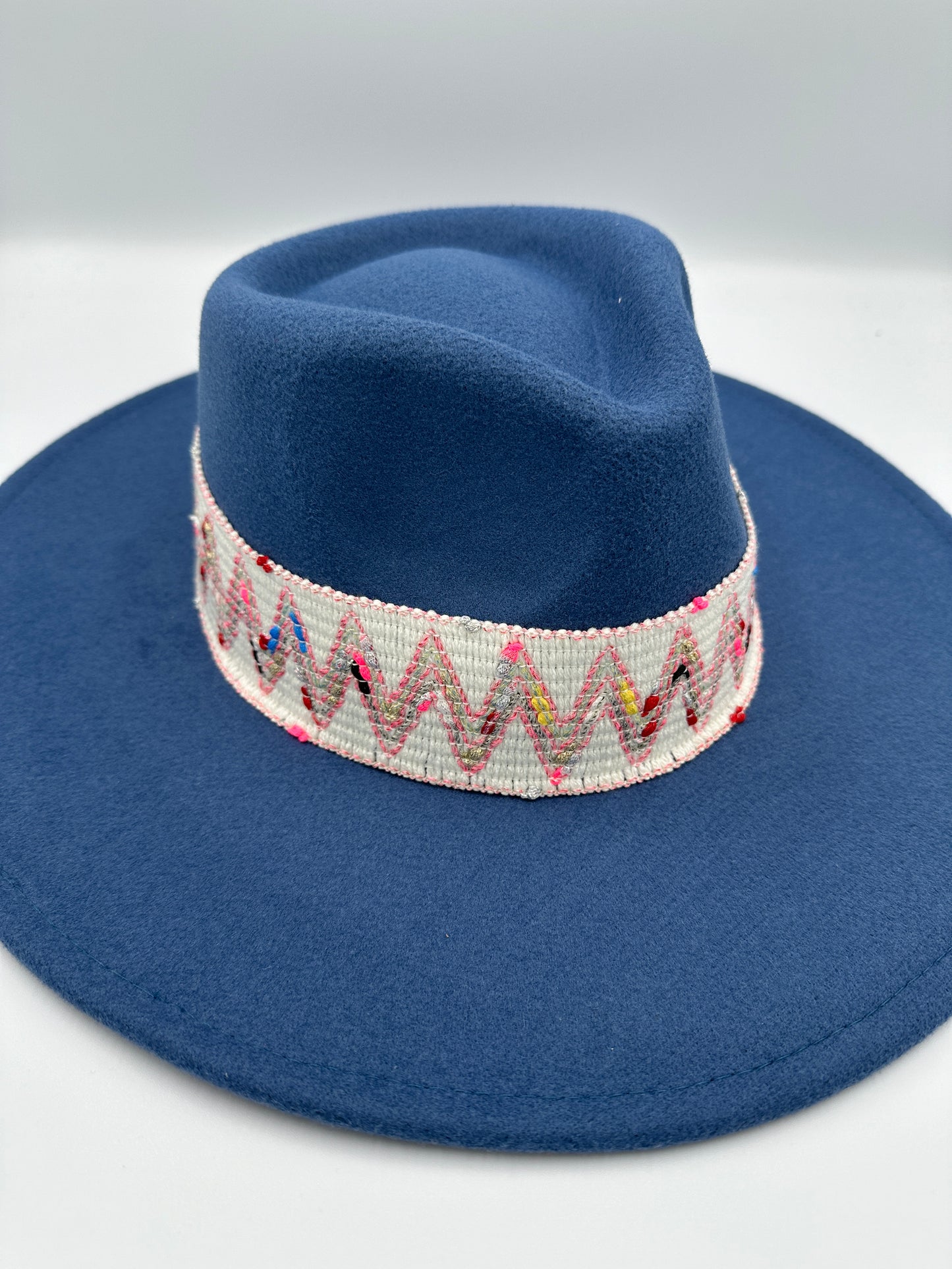 Felt Rancher Hat - Dusty Blue