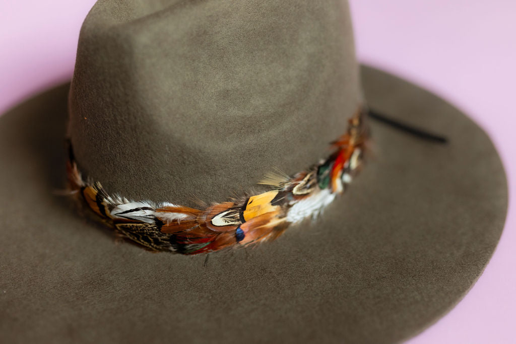Vistoso Feather Hat Band