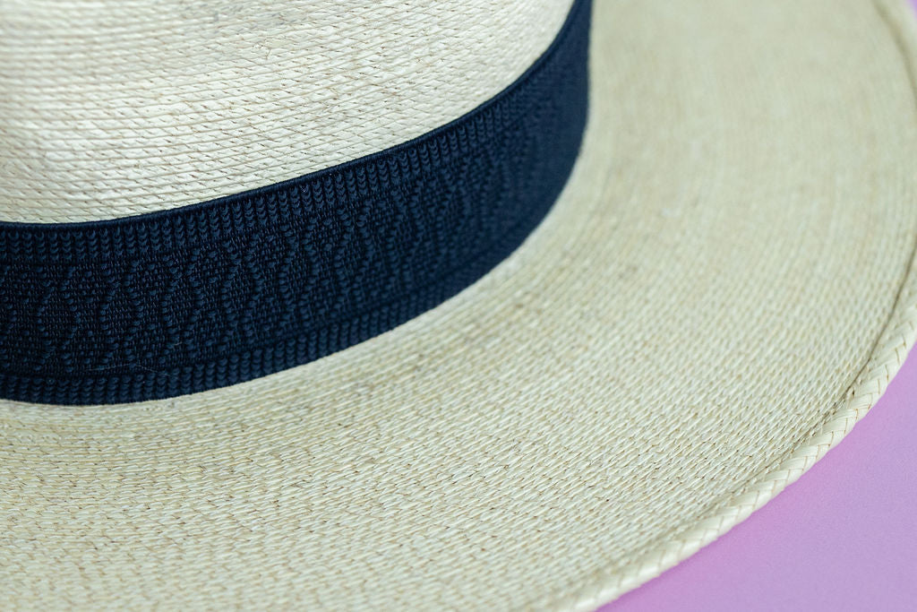 2” Navy Jacquard Hat Band