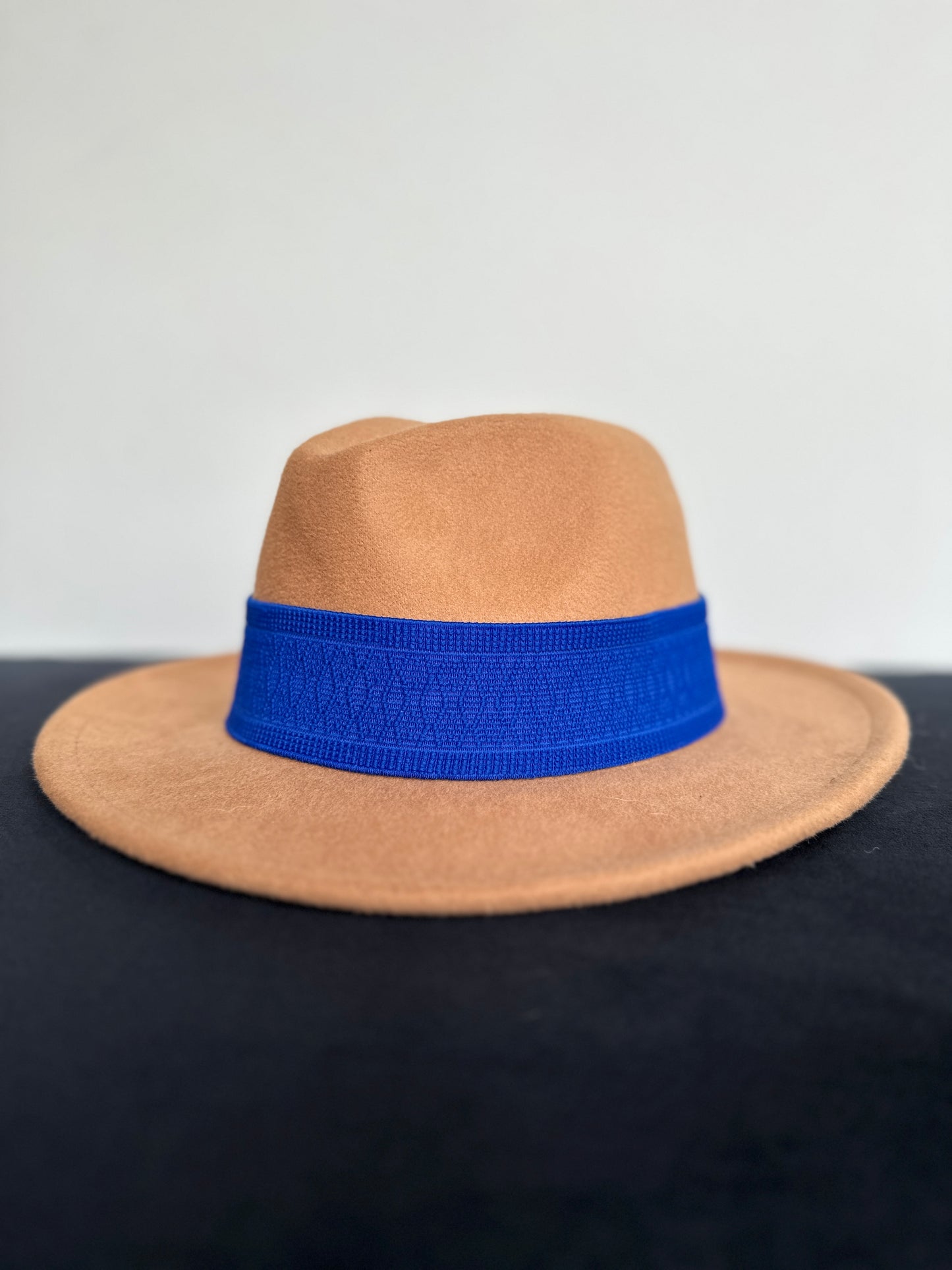 2” Blue Jacquard Hat Band
