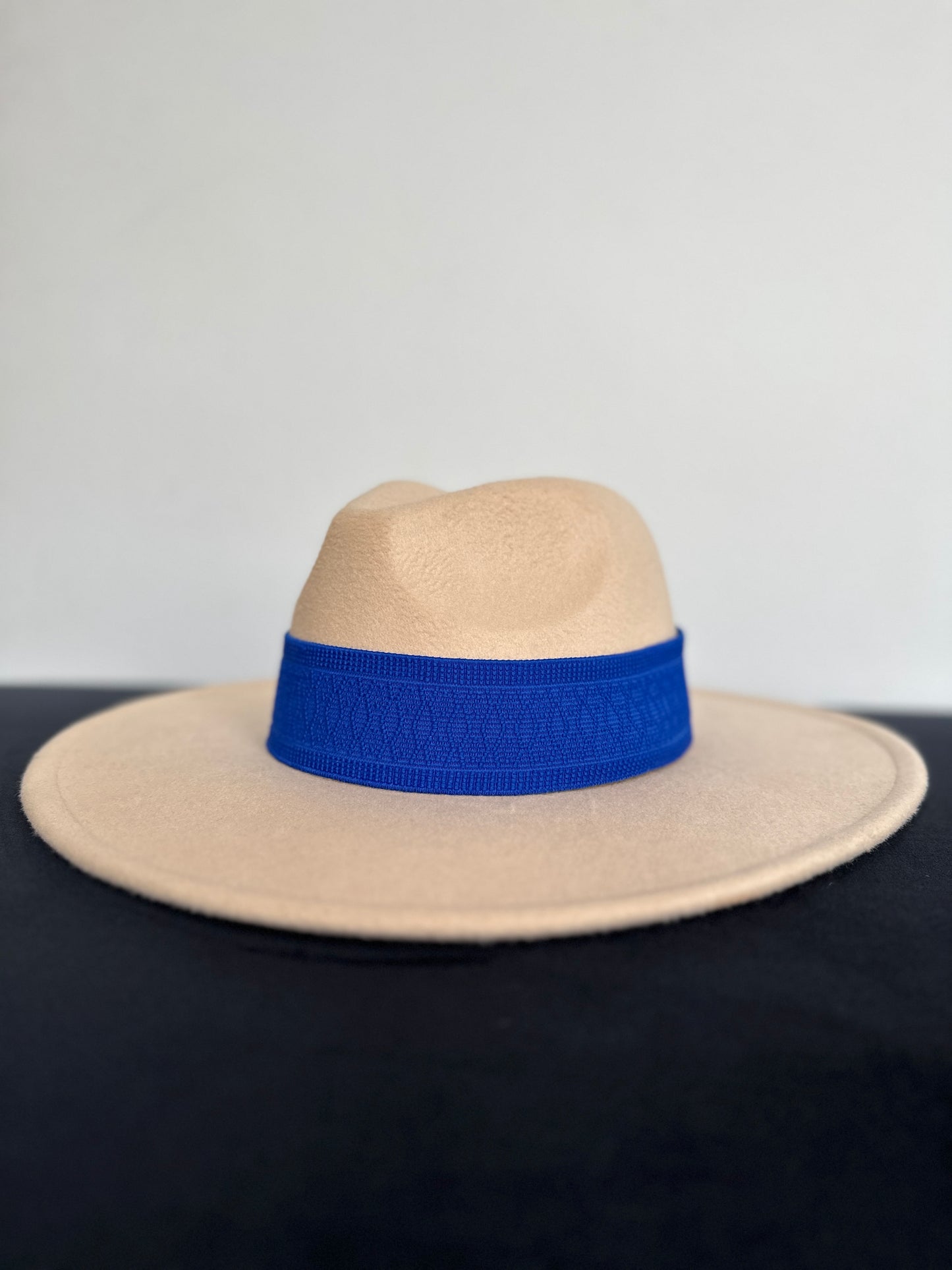 2” Blue Jacquard Hat Band
