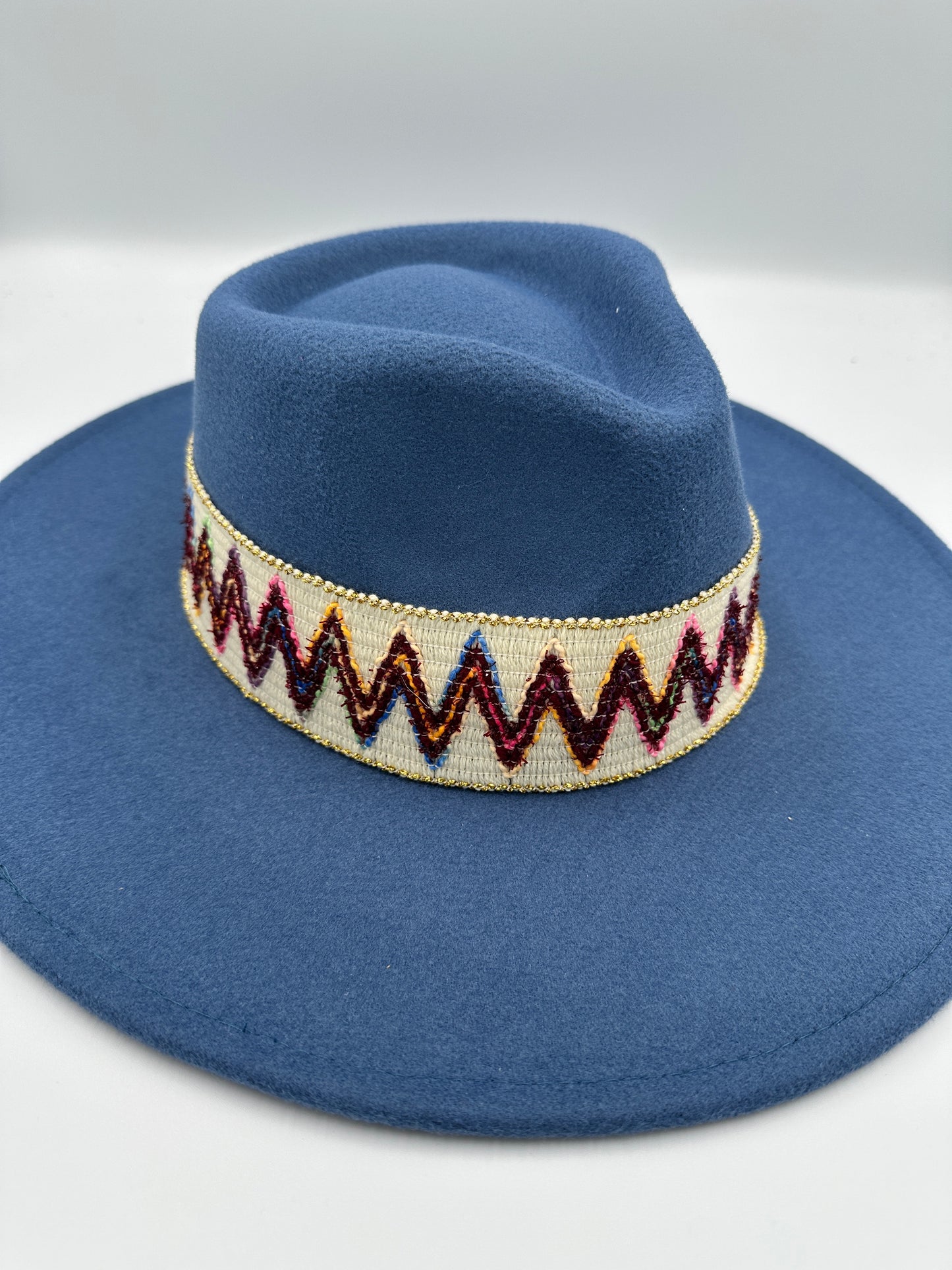 Felt Rancher Hat - Dusty Blue