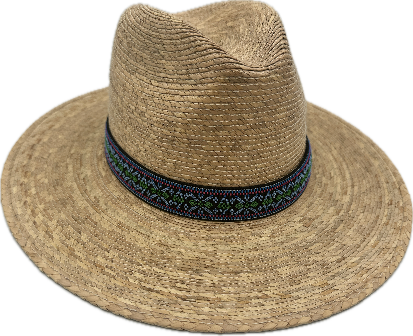 1” Blue and Green Aztec Band