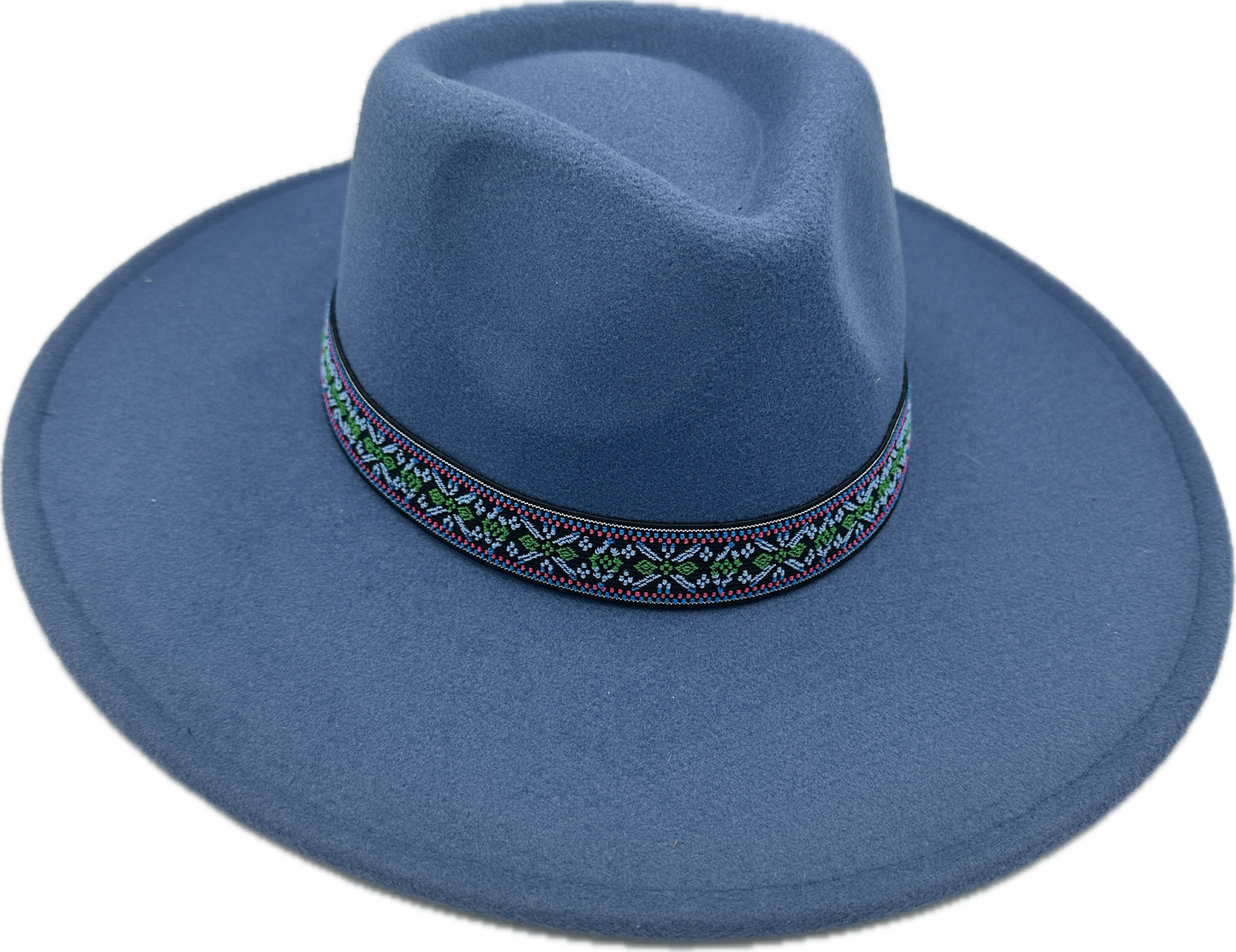 1” Blue and Green Aztec Band