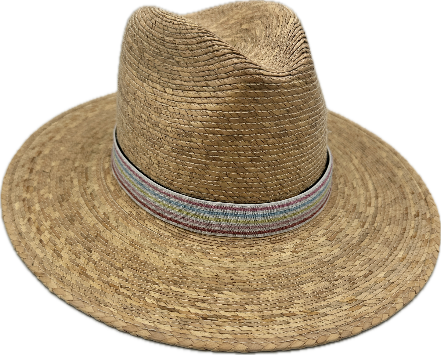 1” Silver MultiStripe Hat Band