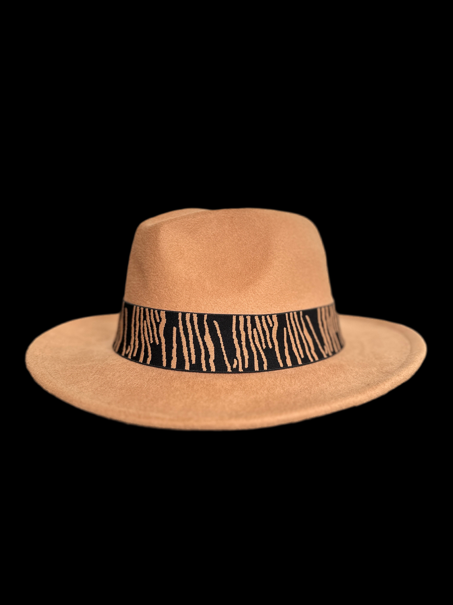 1.5” Reversible Black/Tan Tiger Hat Band