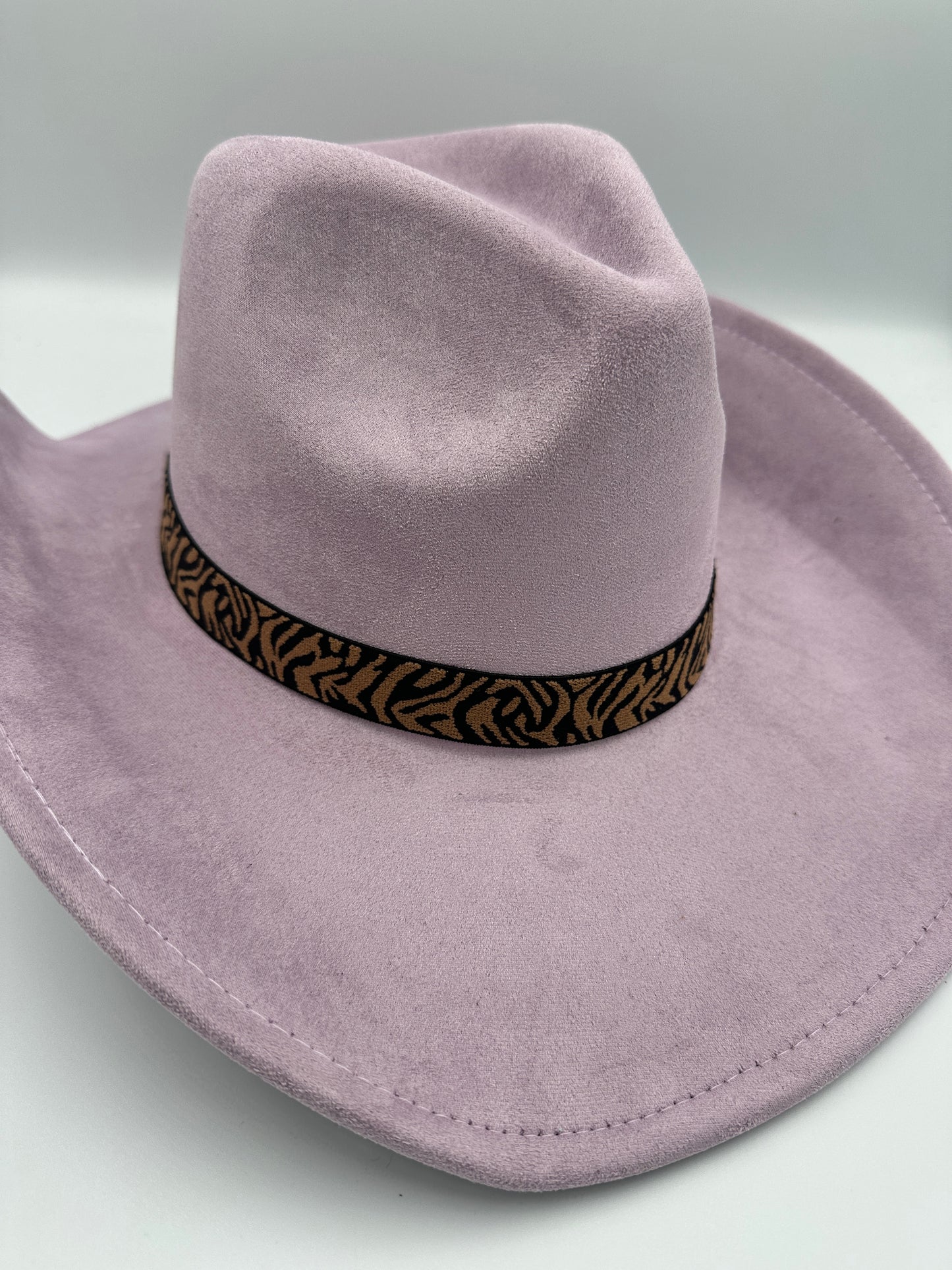 Suede Western Rancher - Lavender