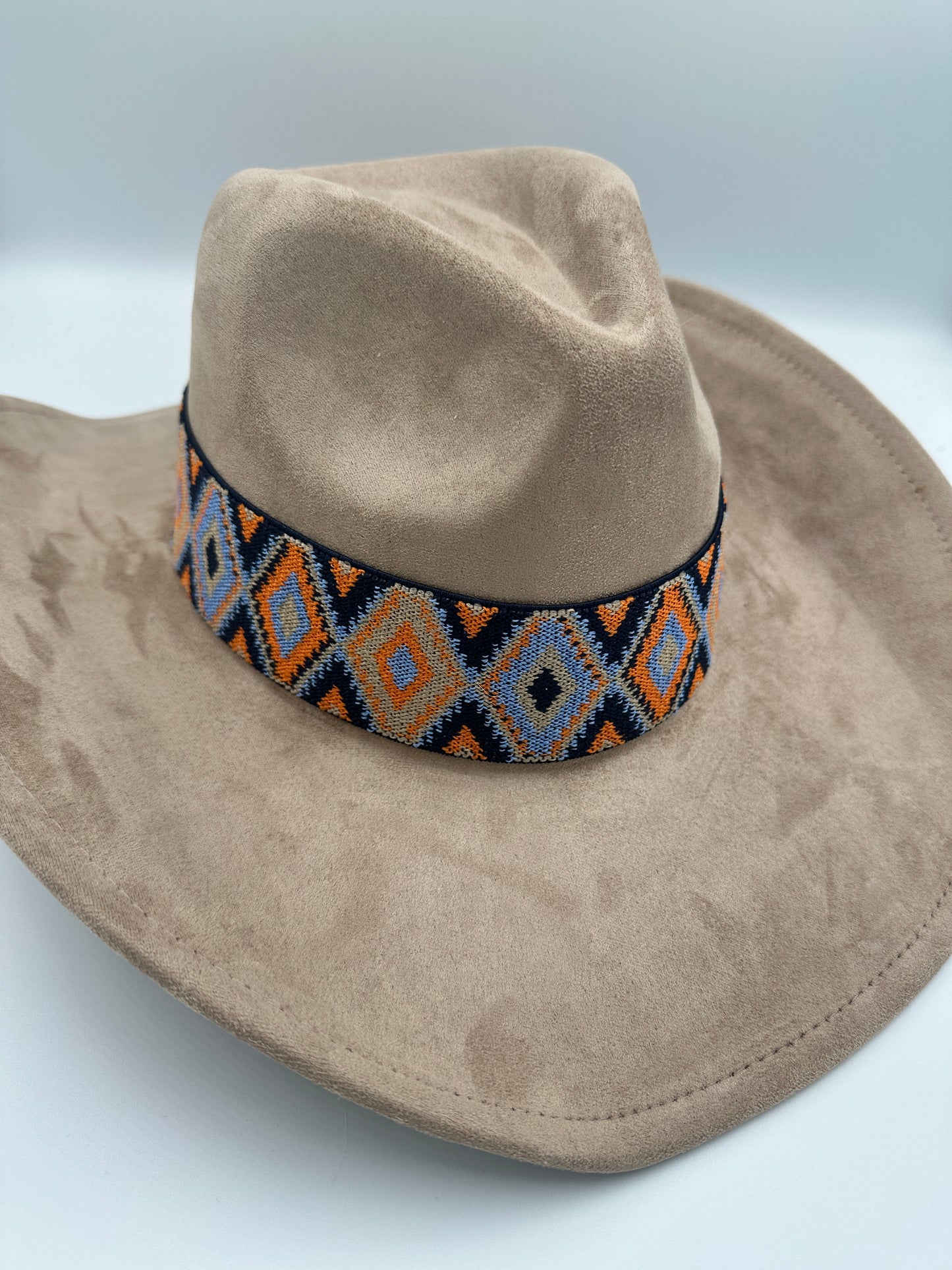 Suede Western Rancher - Tan