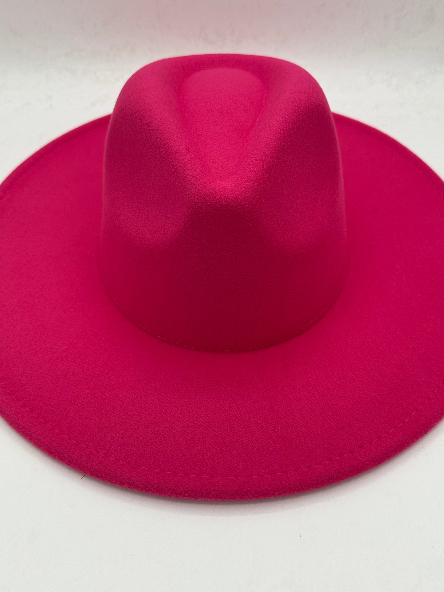 Hot Pink Felt Rancher Hat
