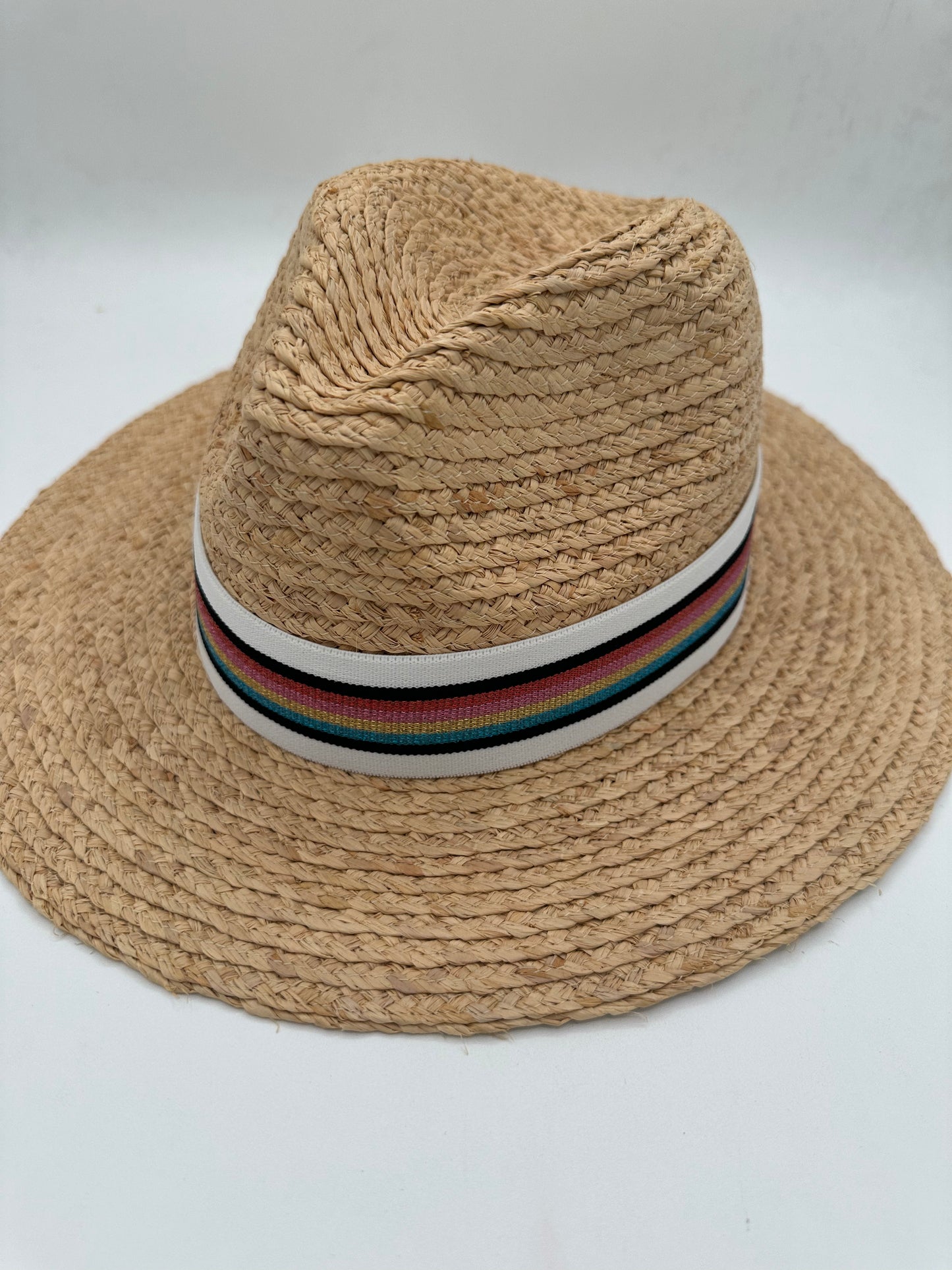 1.5” White Rainbow Shimmer Stripe