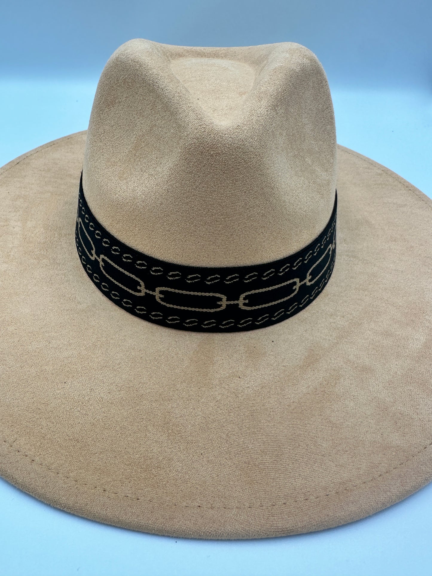 1.5” Black and Tan Chain Band- Reversible