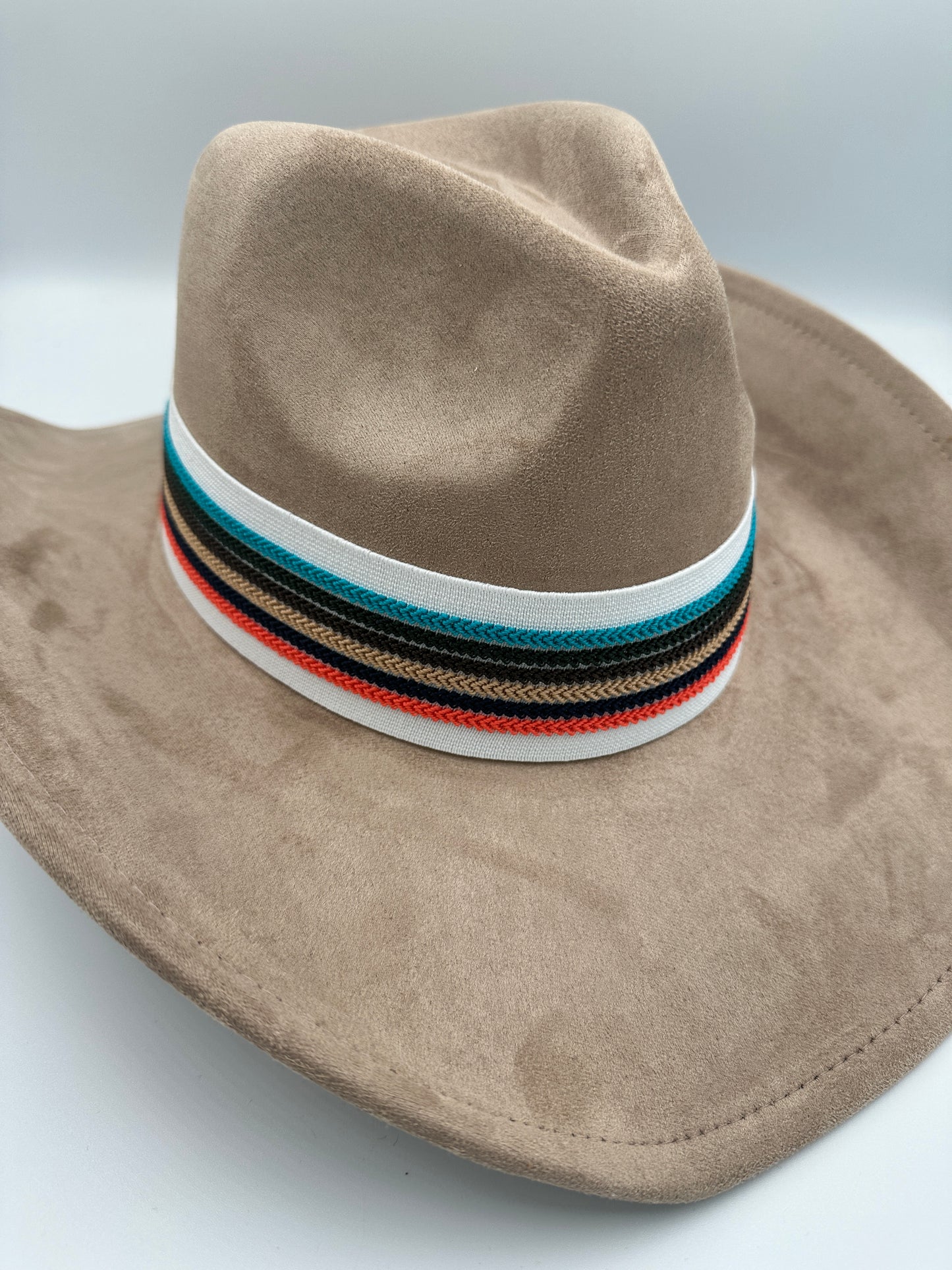 Suede Western Rancher - Tan