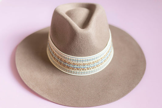 Wool Rancher Hat- Taupe