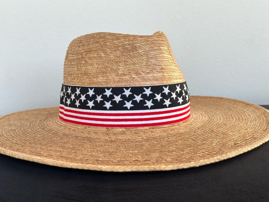 2” Stars and Stripes Hat Band