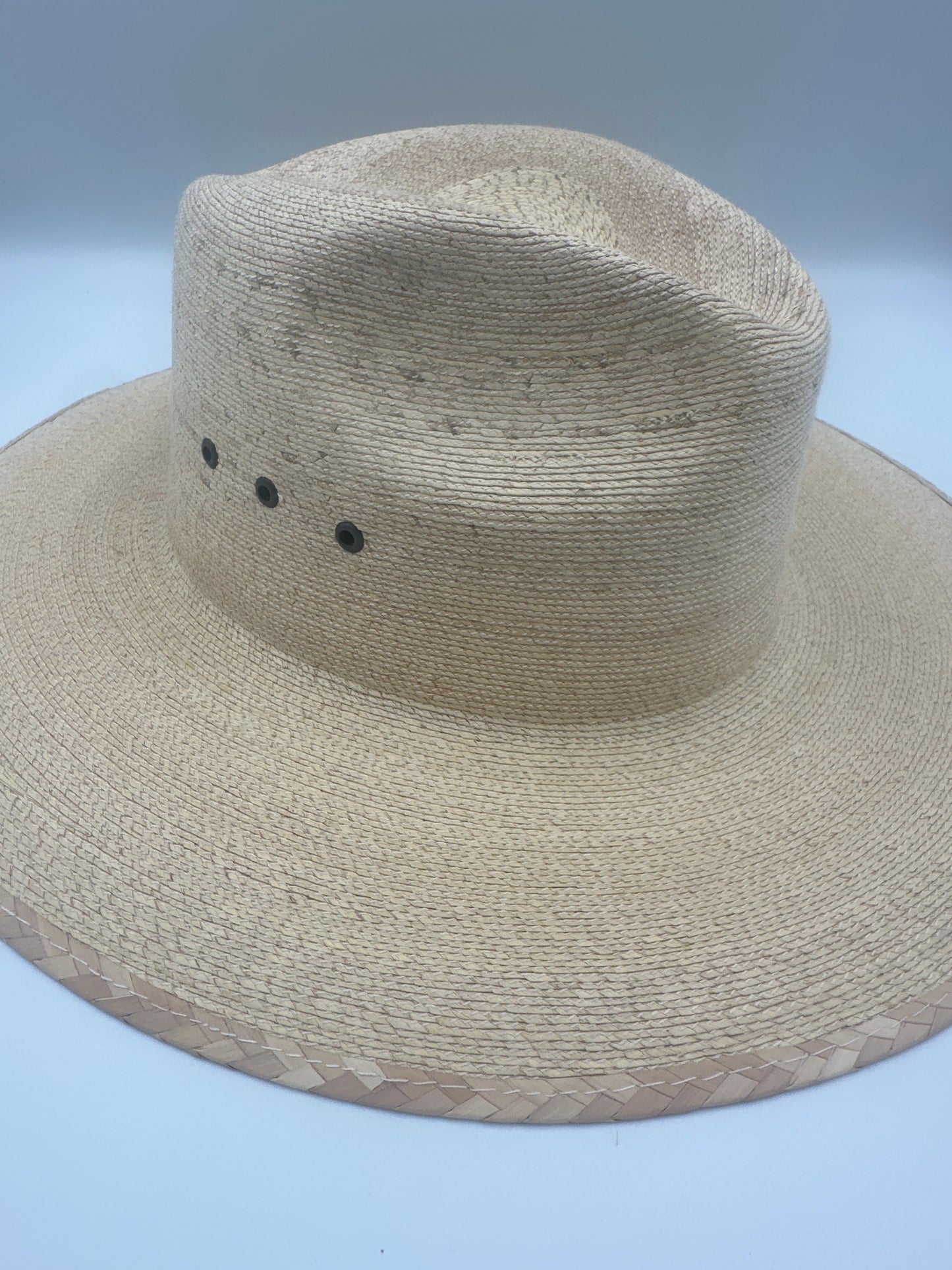 Vented Straw Panama Hat