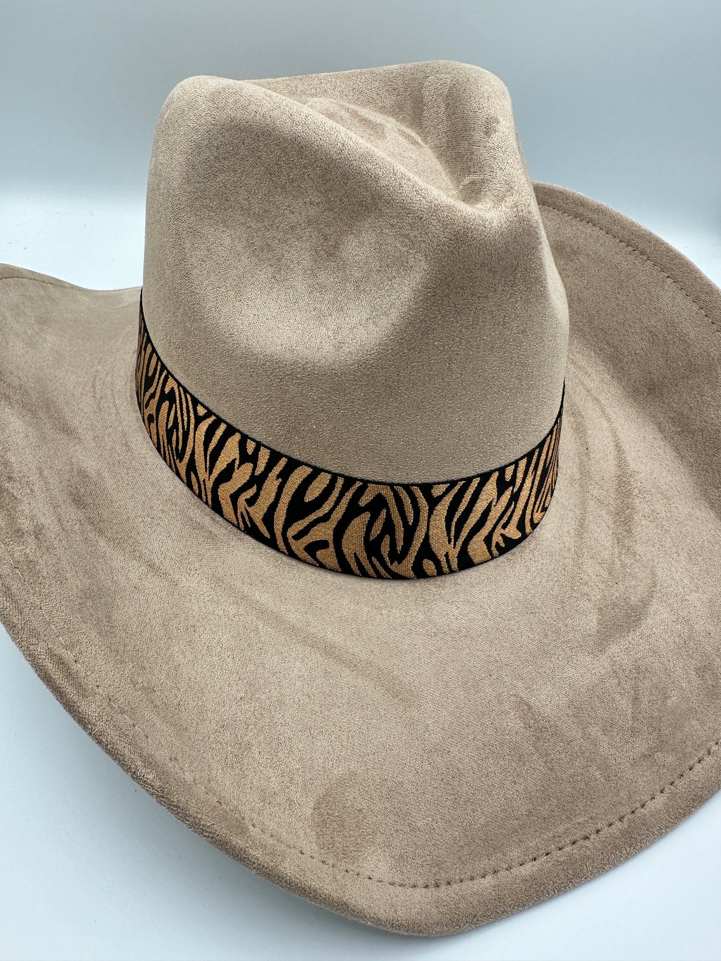 Suede Western Rancher - Tan