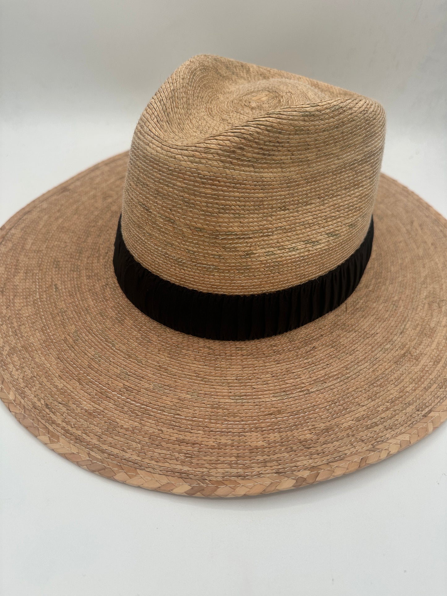 1.5” Black Ruched Hat Band