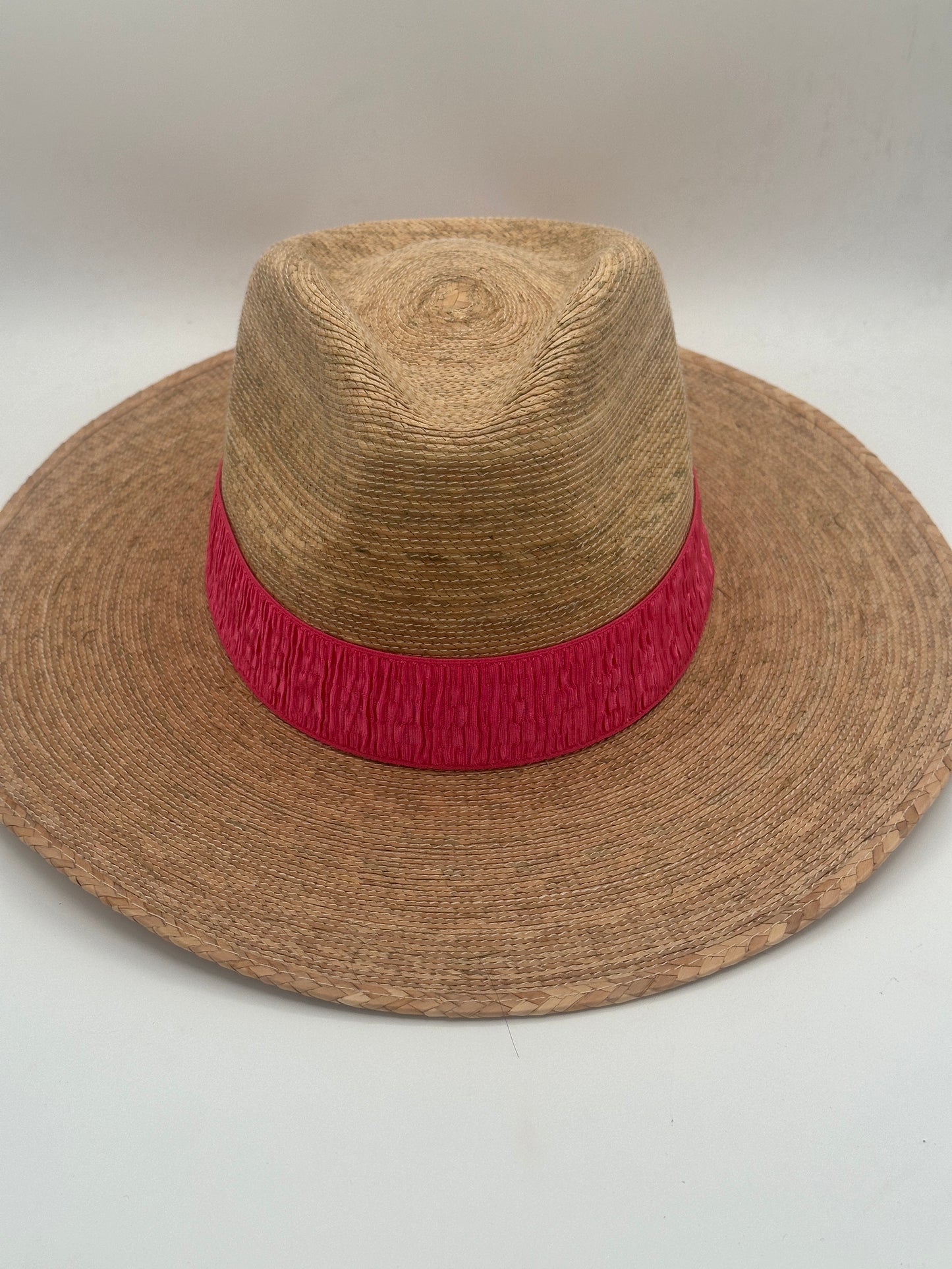 1.5” Pink Ruched Hat Band