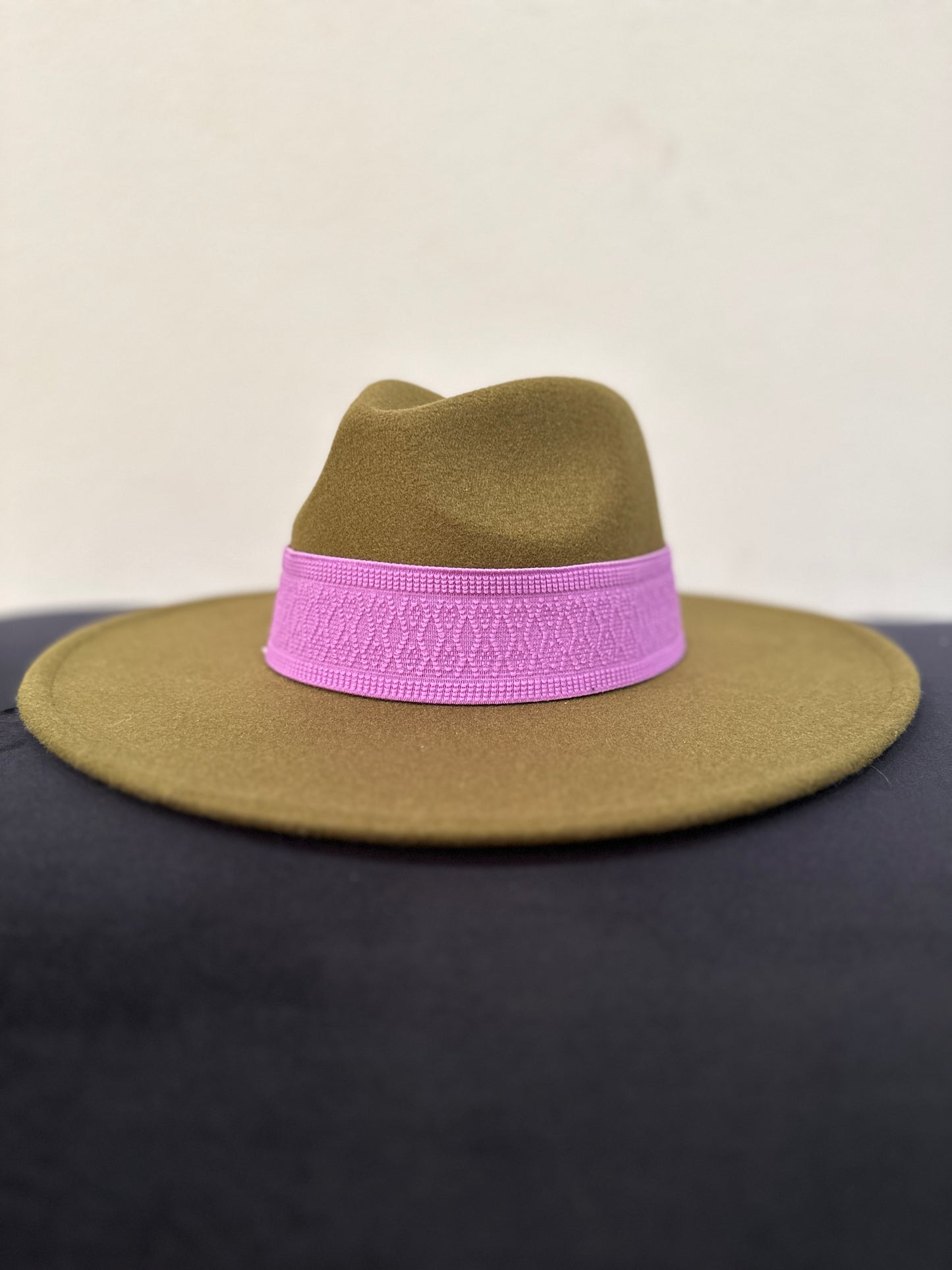 2” Purple Jacquard Hat Band