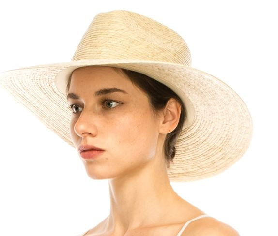 Summer Palm Leaf Rancher Hat