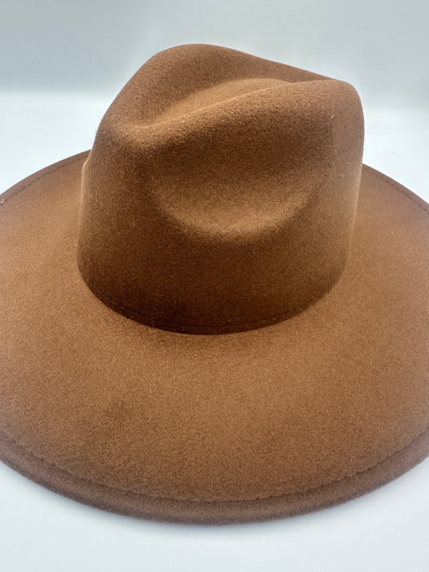 Chocolate Felt Rancher Hat