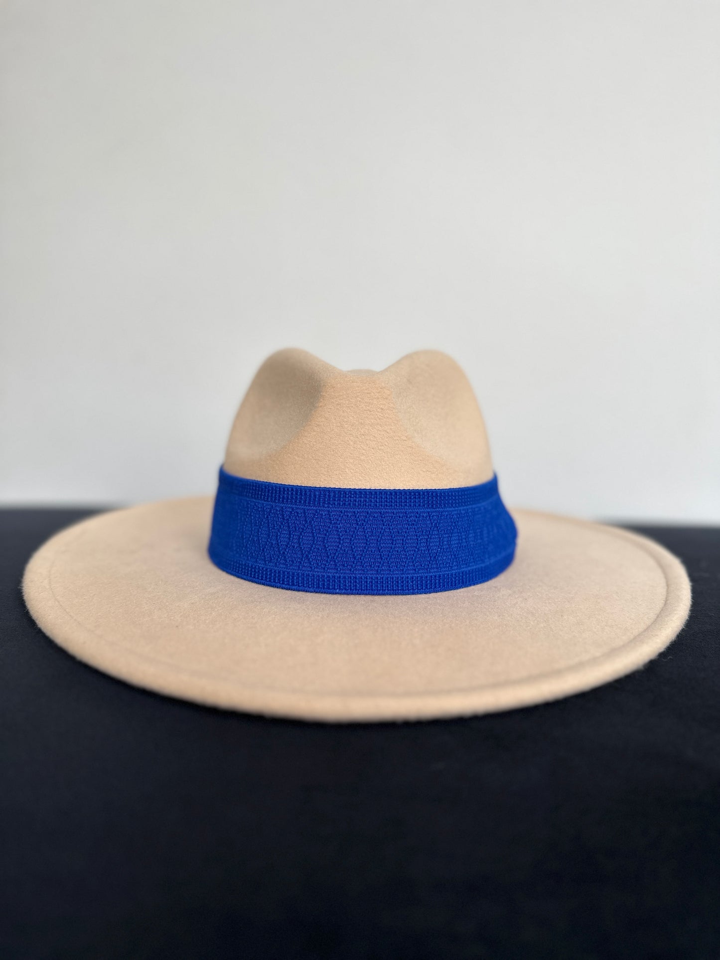 2” Blue Jacquard Hat Band