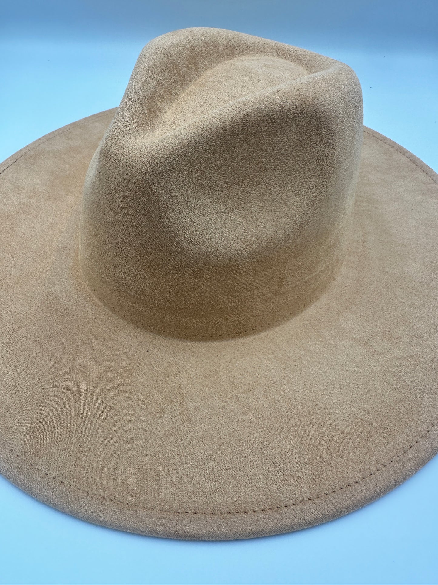 Suede Rancher Hat - Camel