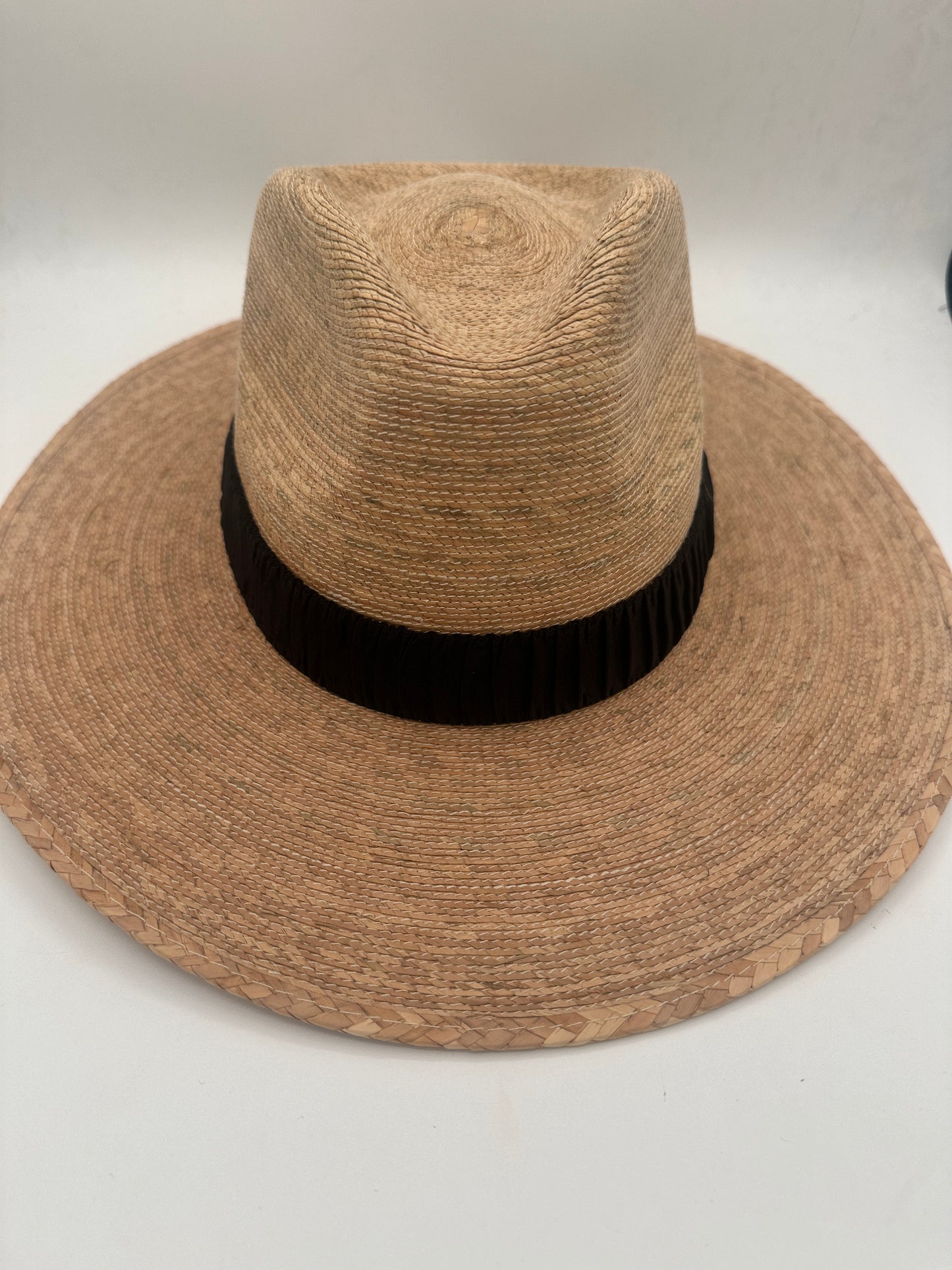 1.5” Black Ruched Hat Band