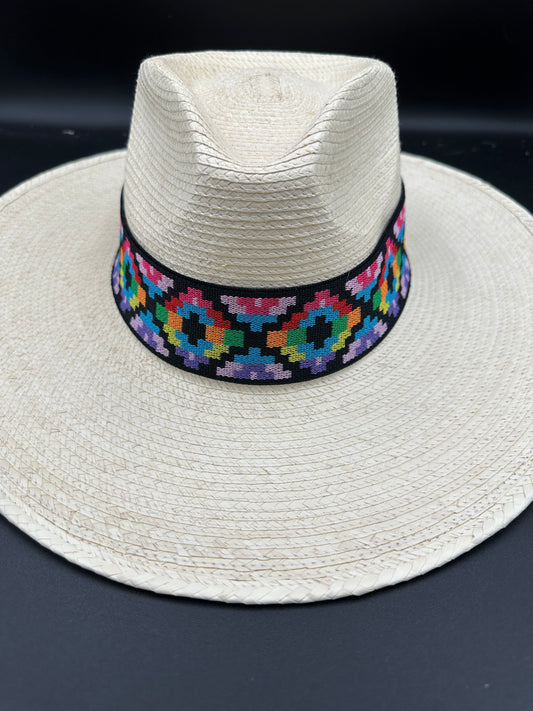 2” Bright Aztec Hat Band